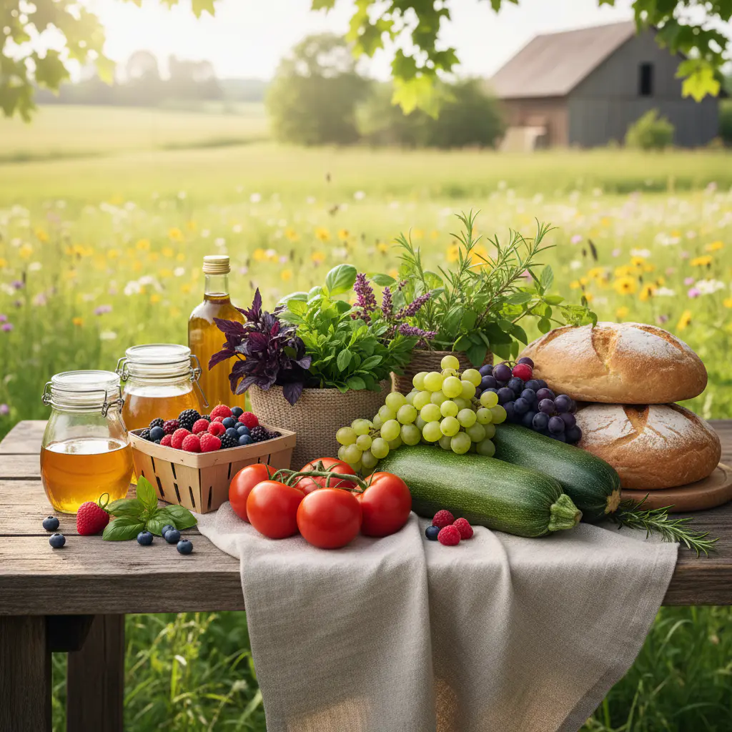 Frische Naturprodukte